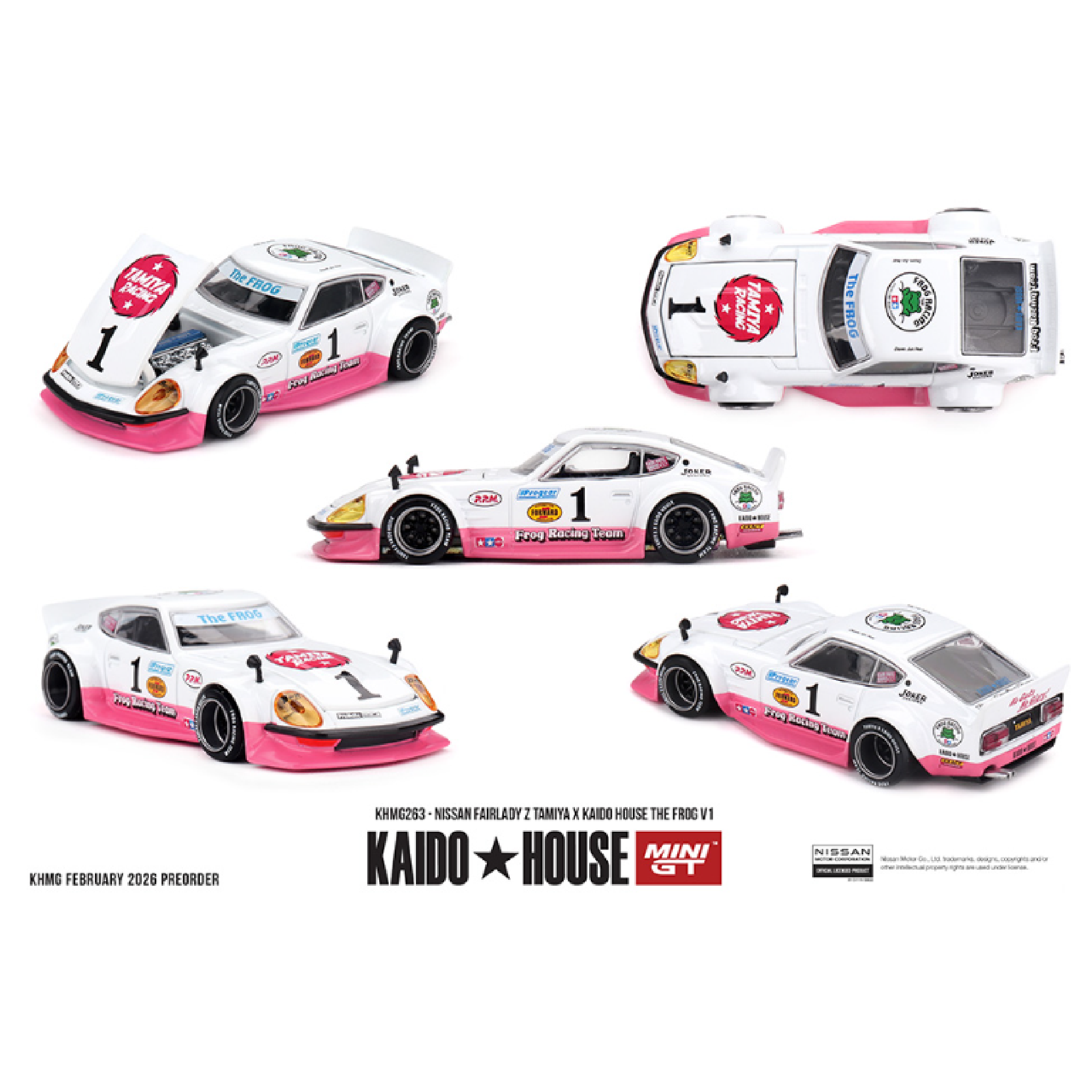 Kaido House x Mini GT Nissan Fairlady Z Tamiya x Kaido House The