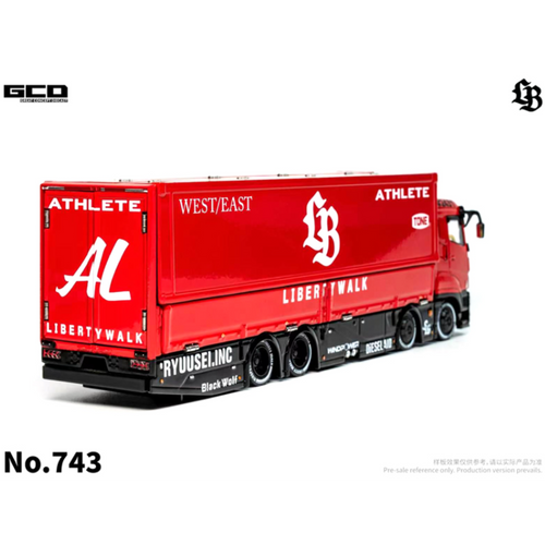 GCD LBWK Mitsubishi Fuso Super Great Super Silhouette - Red – Special Edition (Preorder)
