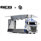 GCD LBWK Mitsubishi Fuso Super Great Transporter TAS Special – Silver- Special Edition (Preorder)
