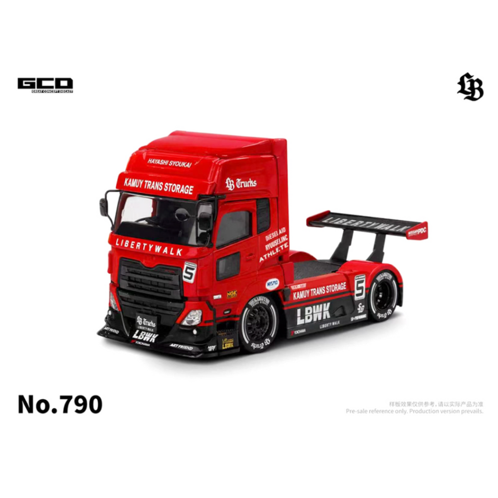 GCD LBWK UD Quon 2022 Super Silhouette – Special Edition – Red (Preorder)