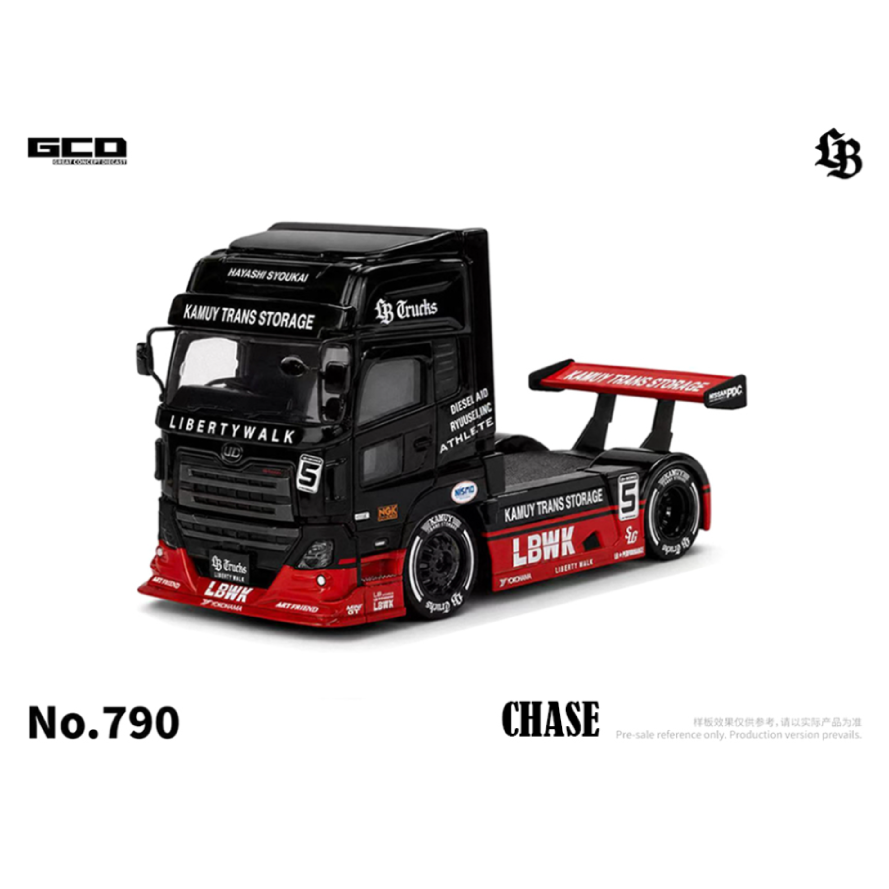 GCD LBWK UD Quon 2022 Super Silhouette – Special Edition – Red (Preorder)