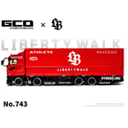GCD LBWK Mitsubishi Fuso Super Great Super Silhouette - Red – Special Edition (Preorder)