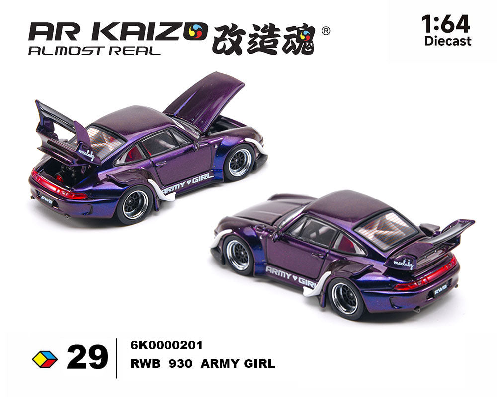 Almost Real KAIZO RWB 993 Army Girl Special Edition – Candy Purple (Preorder)