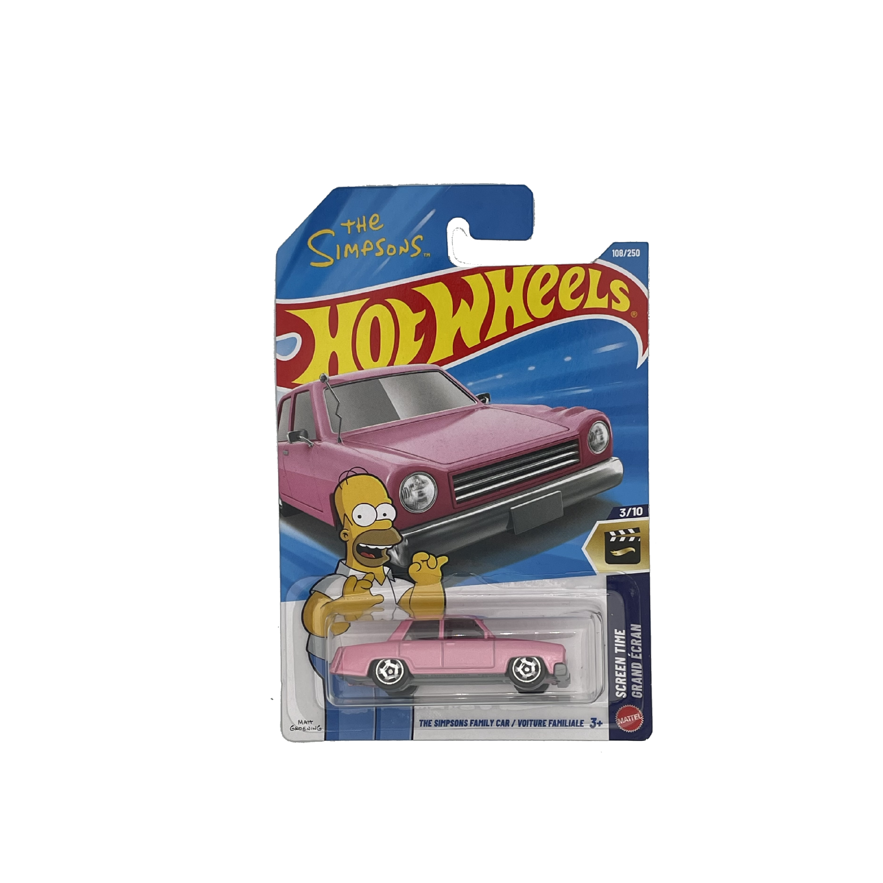 Hot Wheels The Simpsons Family Car