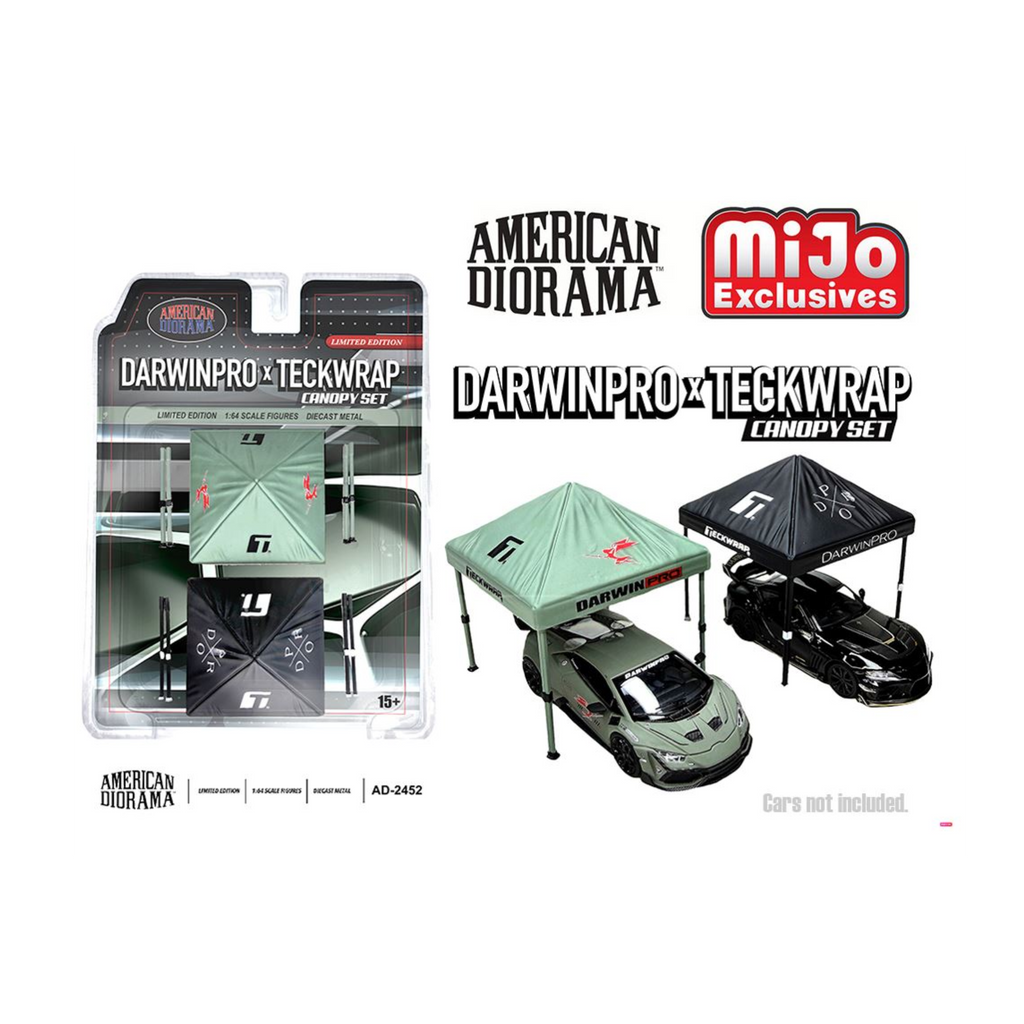 American Diorama DarwinPro x Teckwrap 2 Pack Canopy set – MiJo Exclusives – Limited Edition (Preorder)