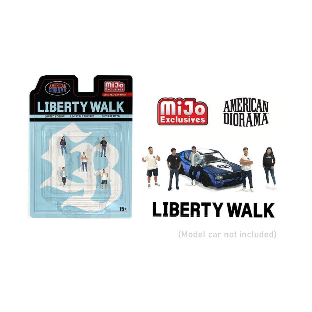 American Diorama Liberty Walk Team Figures Set – Mijo Exclusives