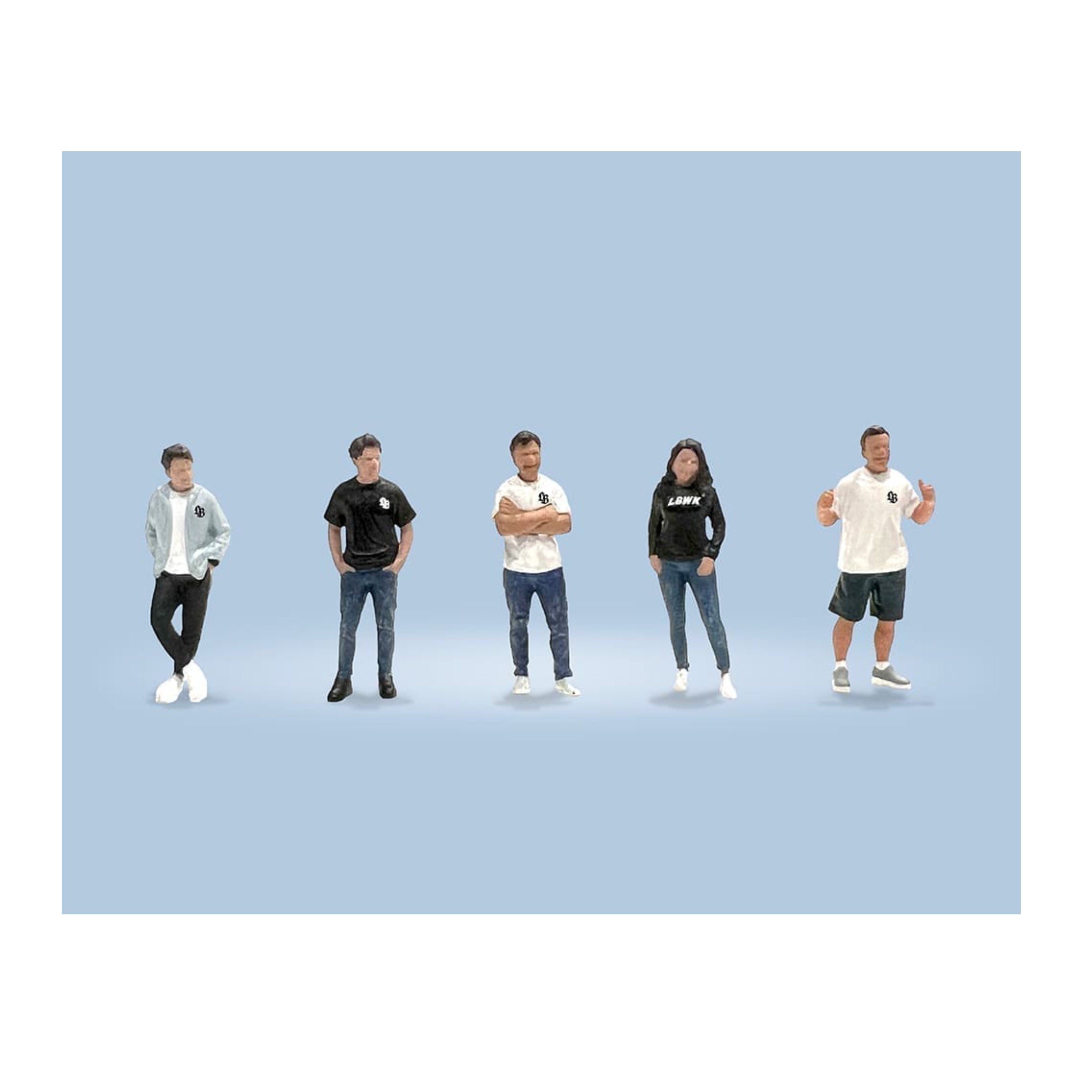American Diorama Liberty Walk Team Figures Set – Mijo Exclusives