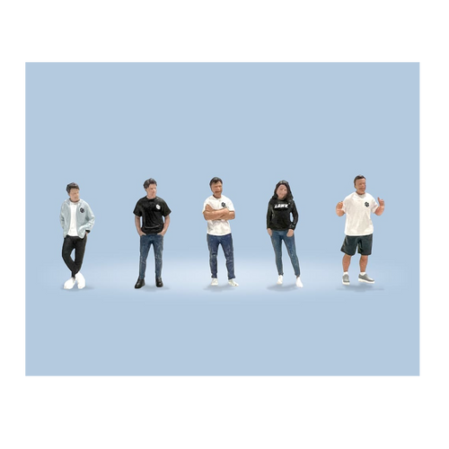 American Diorama Liberty Walk Team Figures Set – Mijo Exclusives