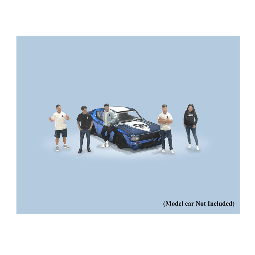 American Diorama Liberty Walk Team Figures Set – Mijo Exclusives