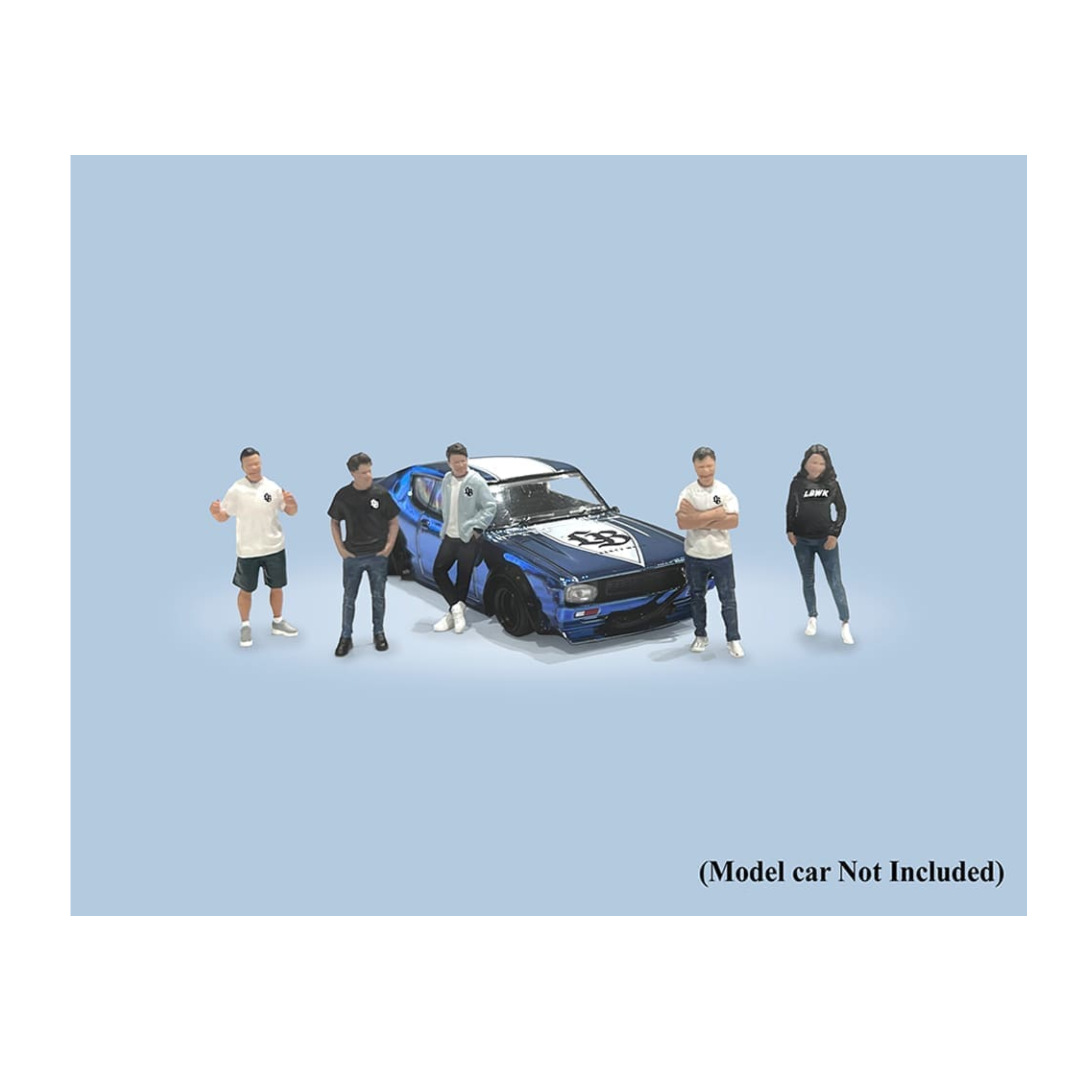 American Diorama Liberty Walk Team Figures Set – Mijo Exclusives