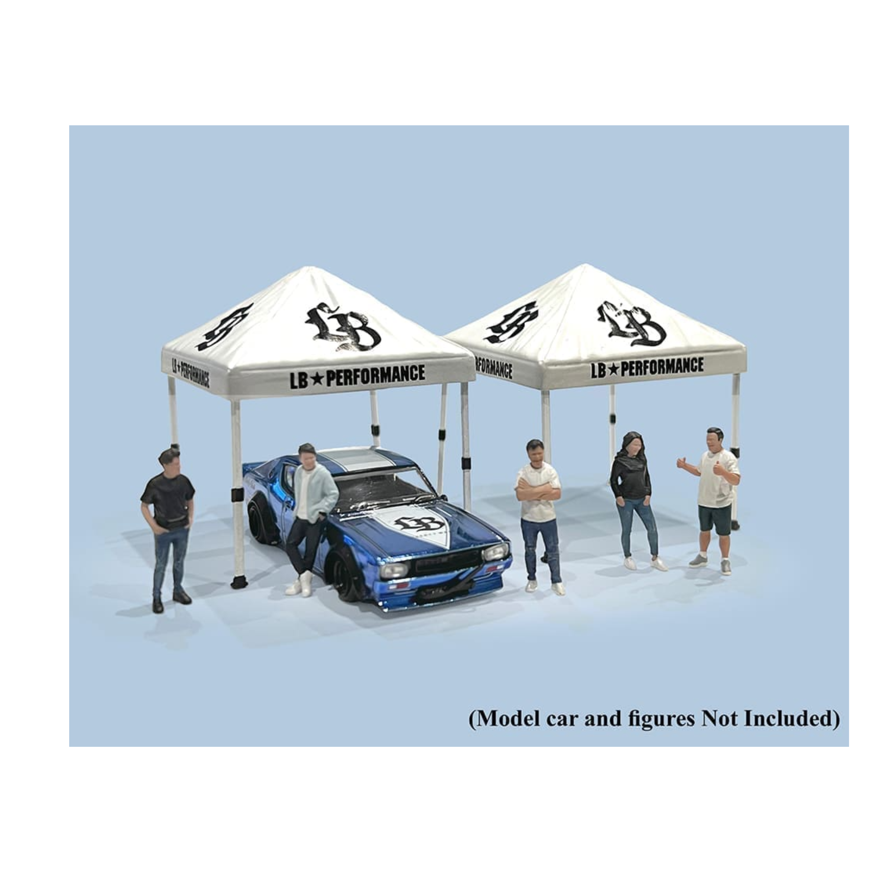 American Diorama Canopy Liberty Walk – White – Mijo Exclusives