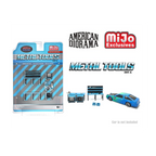 American Diorama 1:64 Metal Tools Set A Blue – Mijo Exclusives (Preorder)