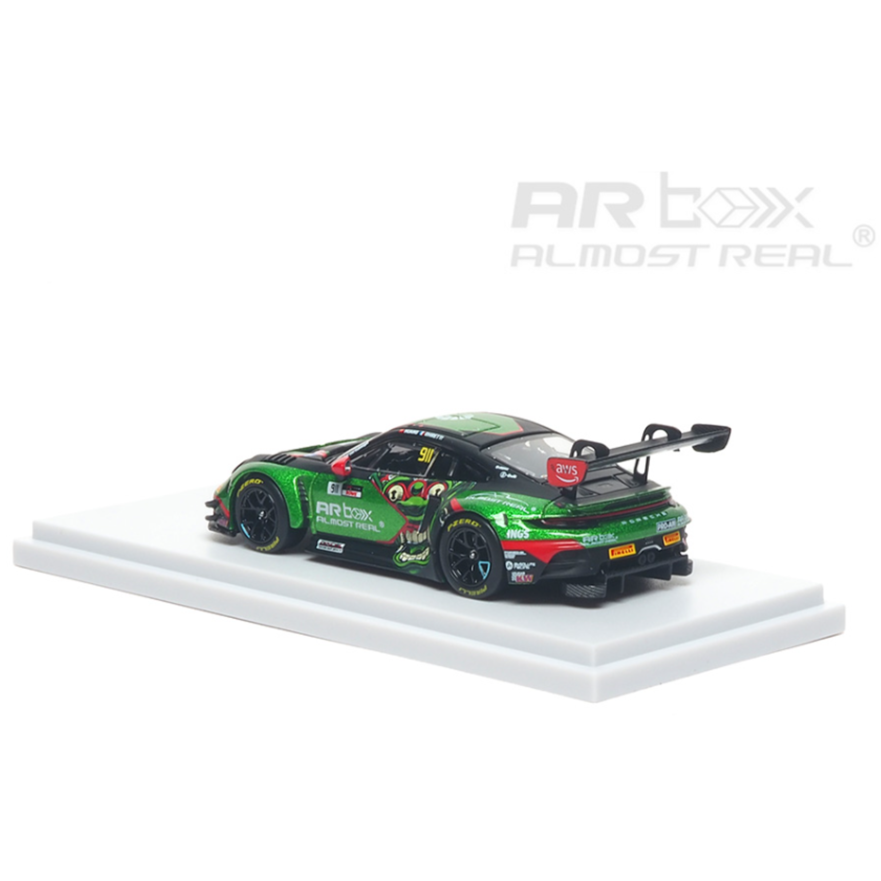 Almost Real ARbox Porsche 911 GT3 R 2026 GT World Challenge Asia Mandalika #911 – Limited Edition (Preorder)