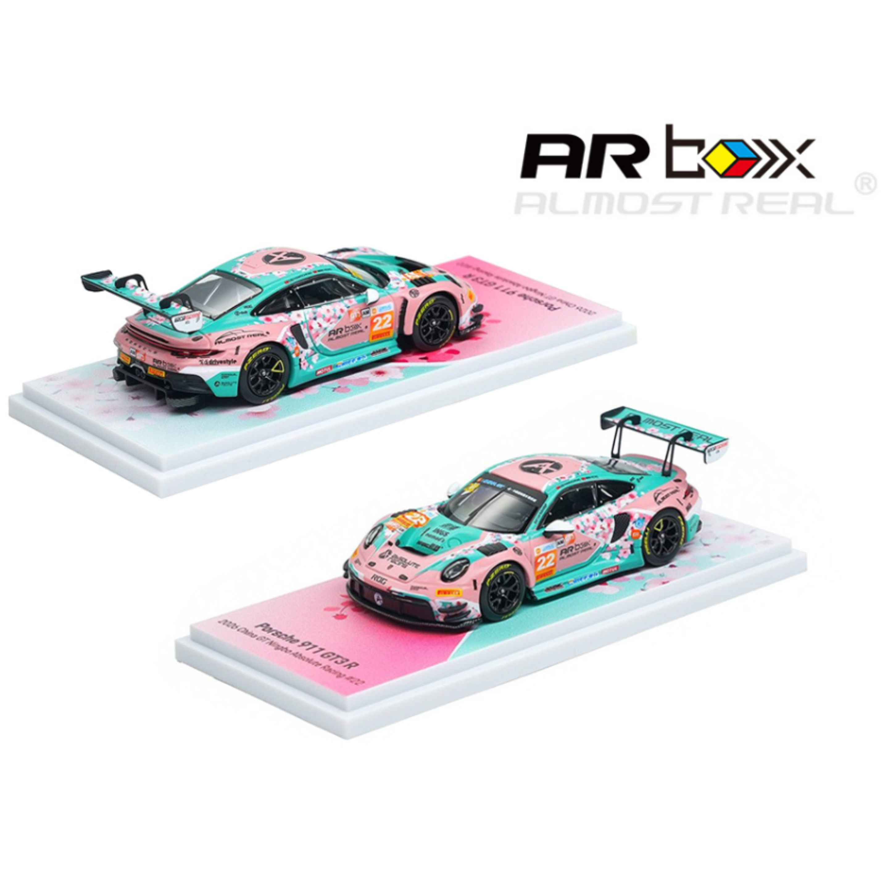 Almost Real ARbox Porsche 911 GT3 R 2026 China GT Ningbo Absolute Racing #22 – Limited Edition (Preorder)