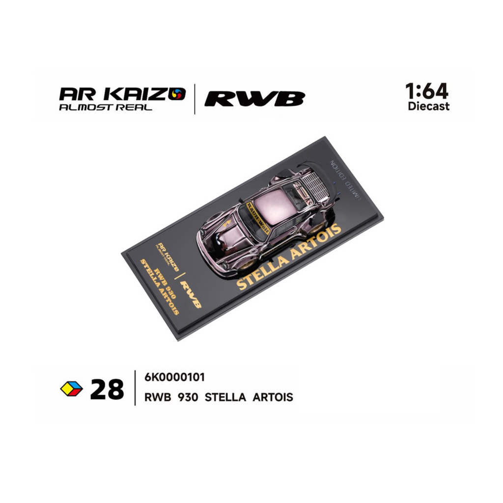 Almost Real KAIZO RWB 930 Stella Artois 2026 Hobby Expo China Beijing Special Edition – Matte Black (Preorder)