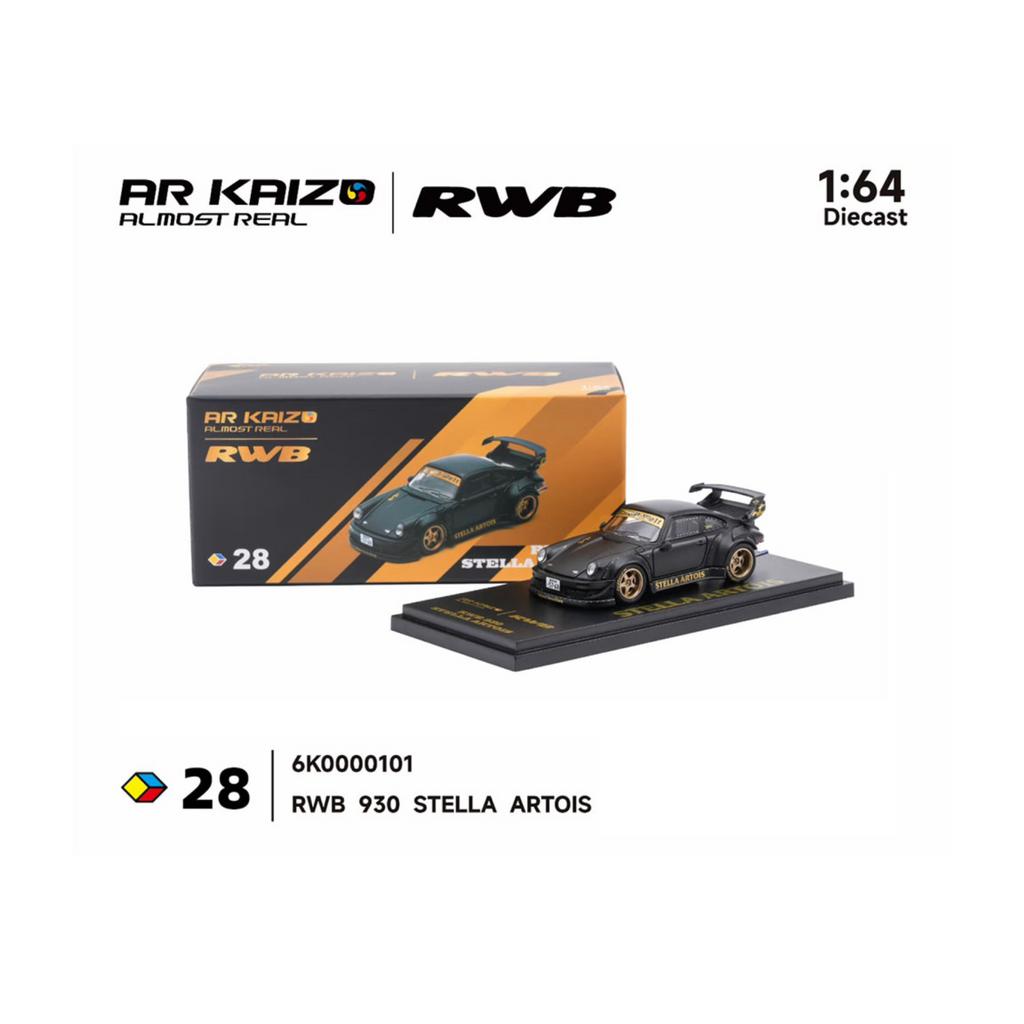 Almost Real KAIZO RWB 930 Stella Artois 2026 Hobby Expo China Beijing Special Edition – Matte Black (Preorder)