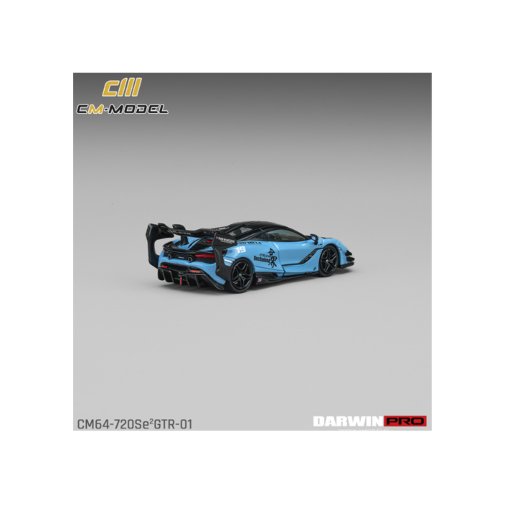 CM Model McLaren DarwinPRO 720SE GTR-01 – Unchained Blue – Limited Edition (Preorder)
