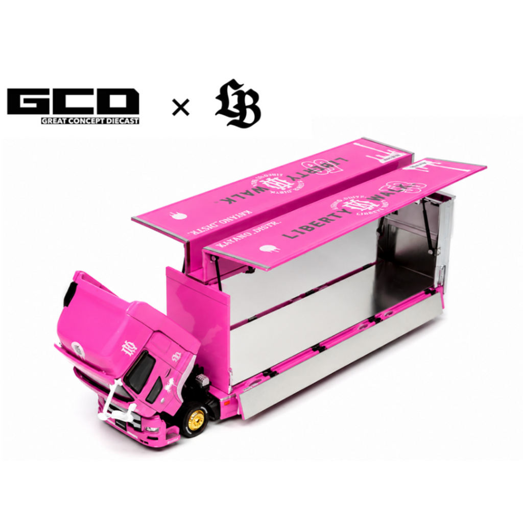 GCD LBWK HINO700 LB Truck -Pink – Special Edition (Preorder)