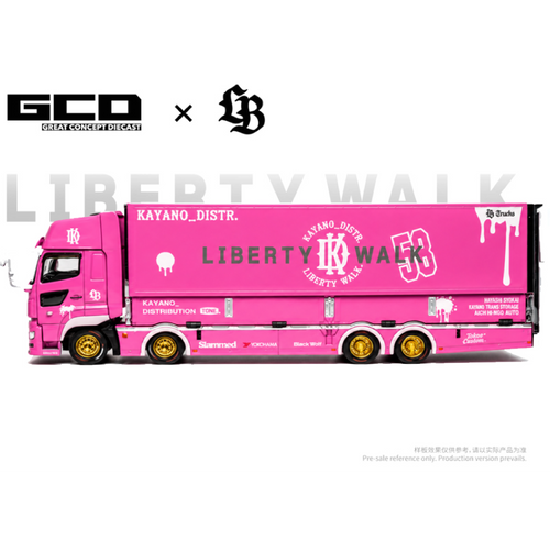GCD LBWK HINO700 LB Truck -Pink – Special Edition (Preorder)