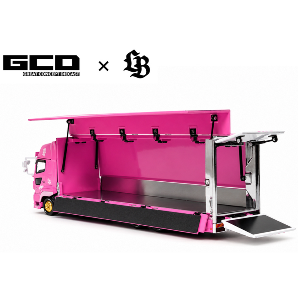 GCD LBWK HINO700 LB Truck -Pink – Special Edition (Preorder)