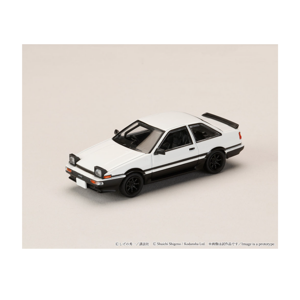 Hobby Japan Initial D Diorama Set Series Toyota Sprinter Trueno (AE86) 2-Door Initial D Shinji Inui VS Takumi Fujiwara (Preorder)