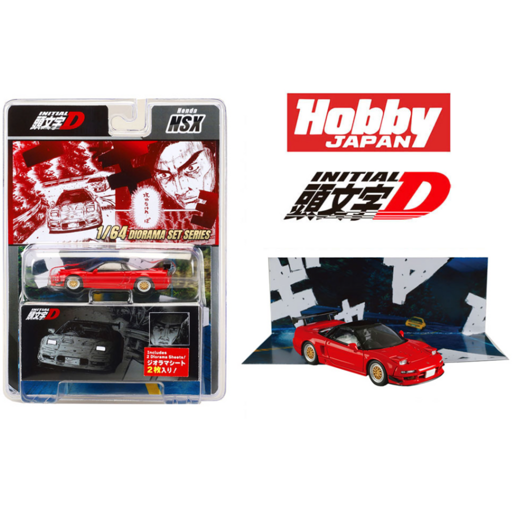 Hobby Japan Initial D Honda NSX Initial D Go Hojo VS Keisuke Takahashi – Limited Edition (Preorder)