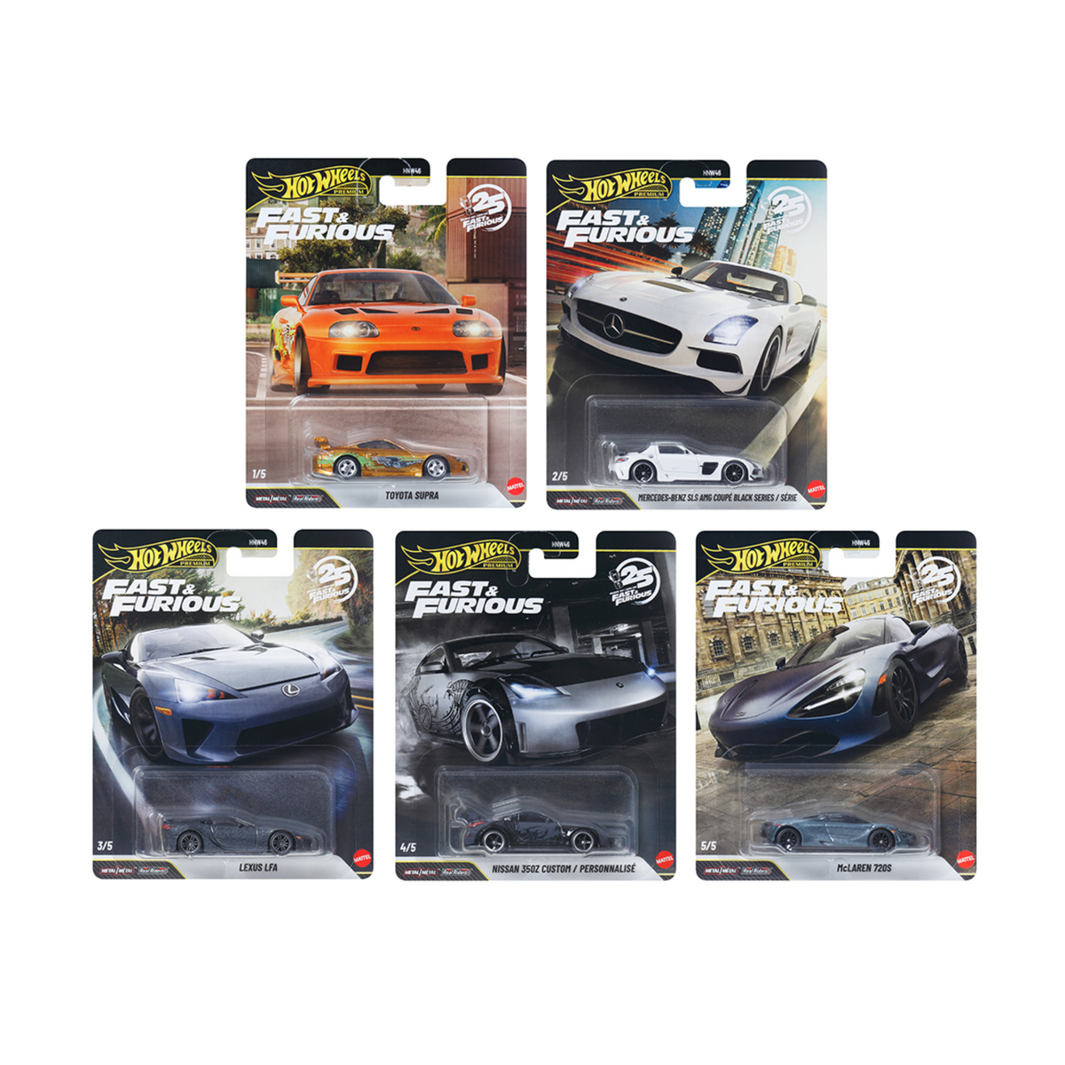 Hot Wheels Fast & Furious 2026 R Case (Pack of 10)