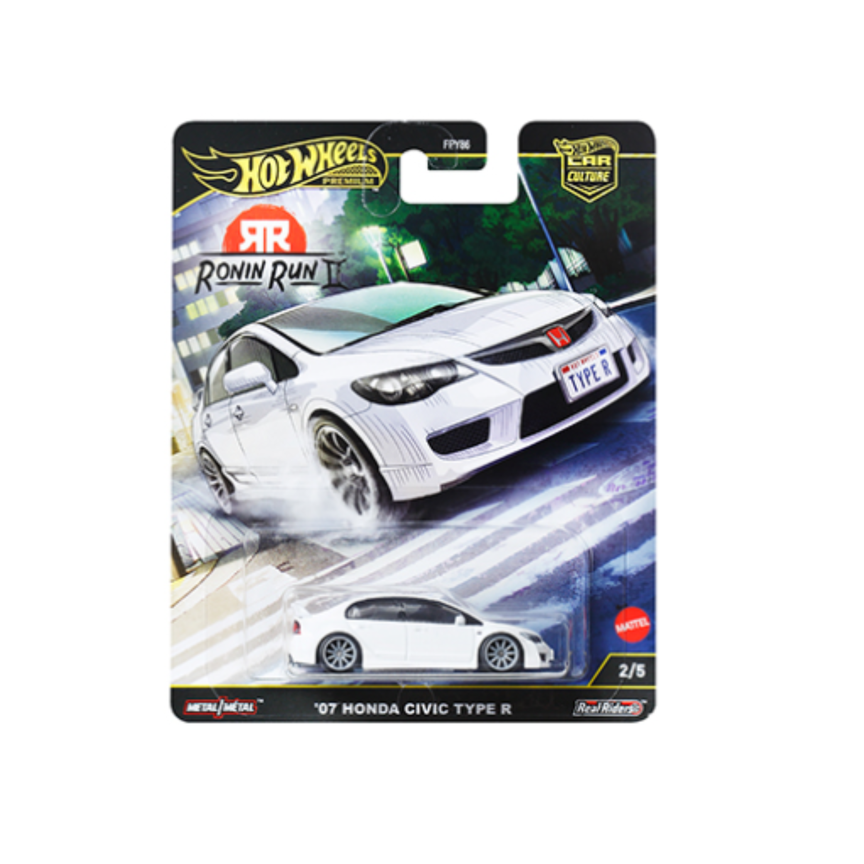 Hot Wheels Ronin Run II '07 Honda Civic Type R