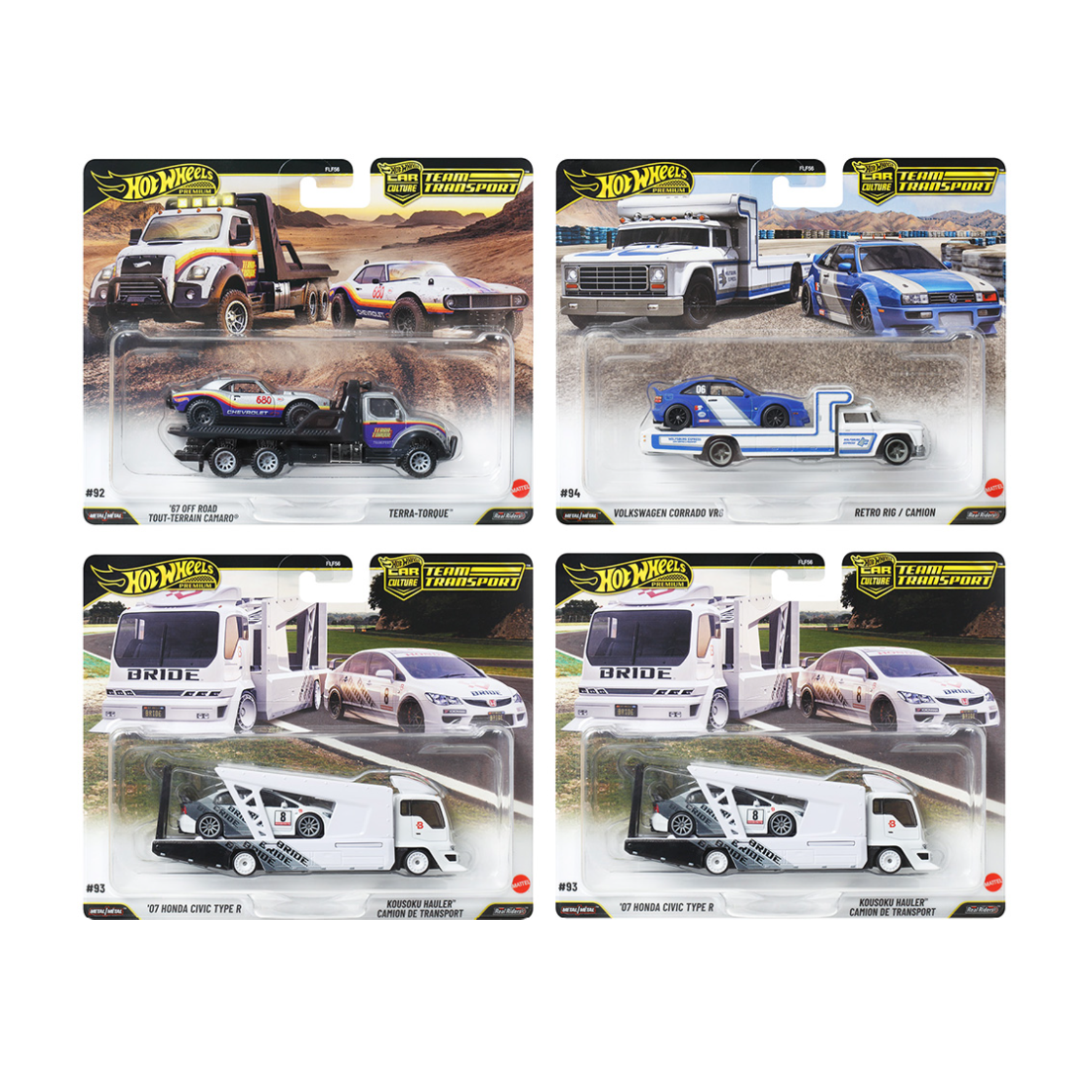 Hot Wheels Team Transport 2026 L Case - Sealed (Pack of 4)