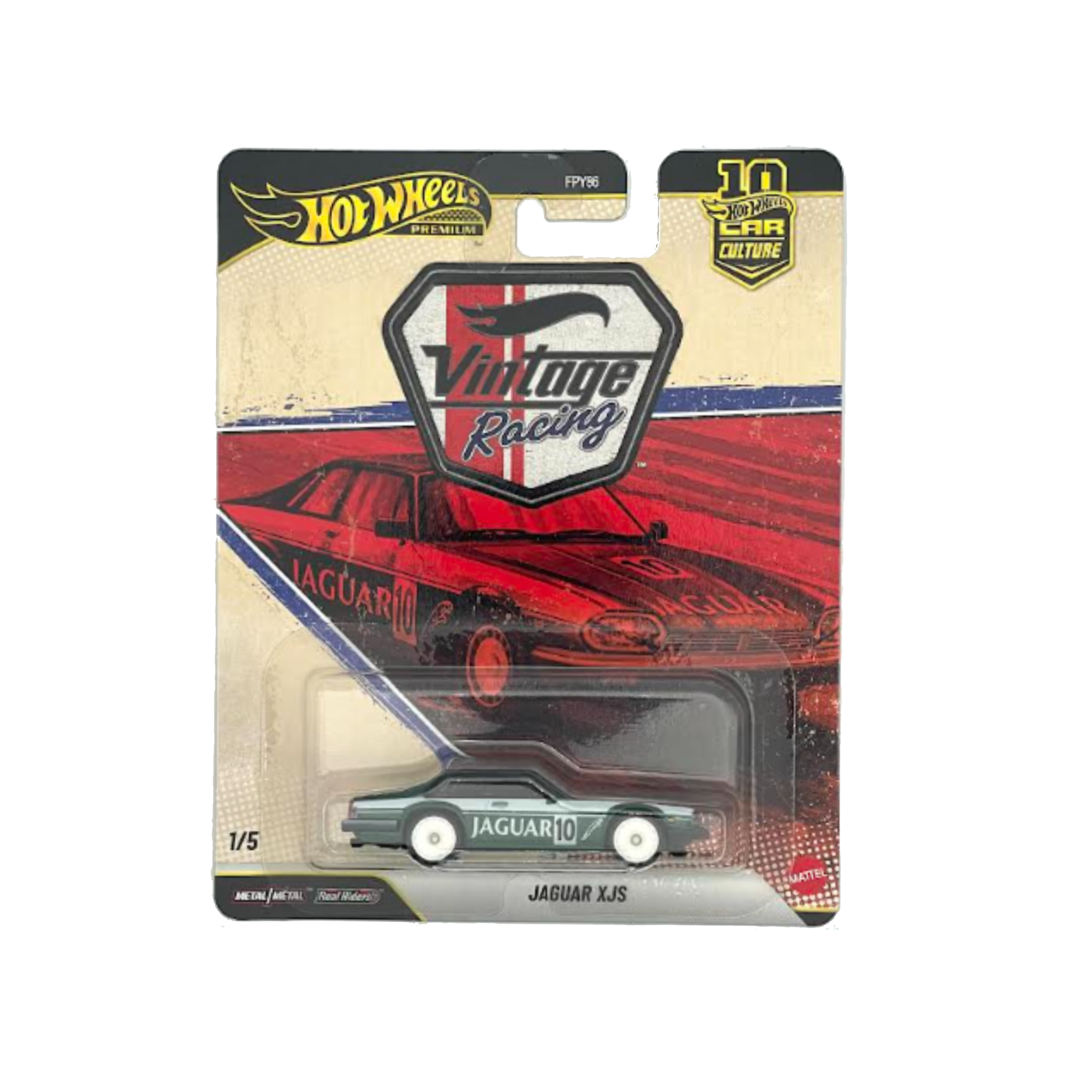 Hot Wheels Vintage Racing Jaguar XJS (1/5)