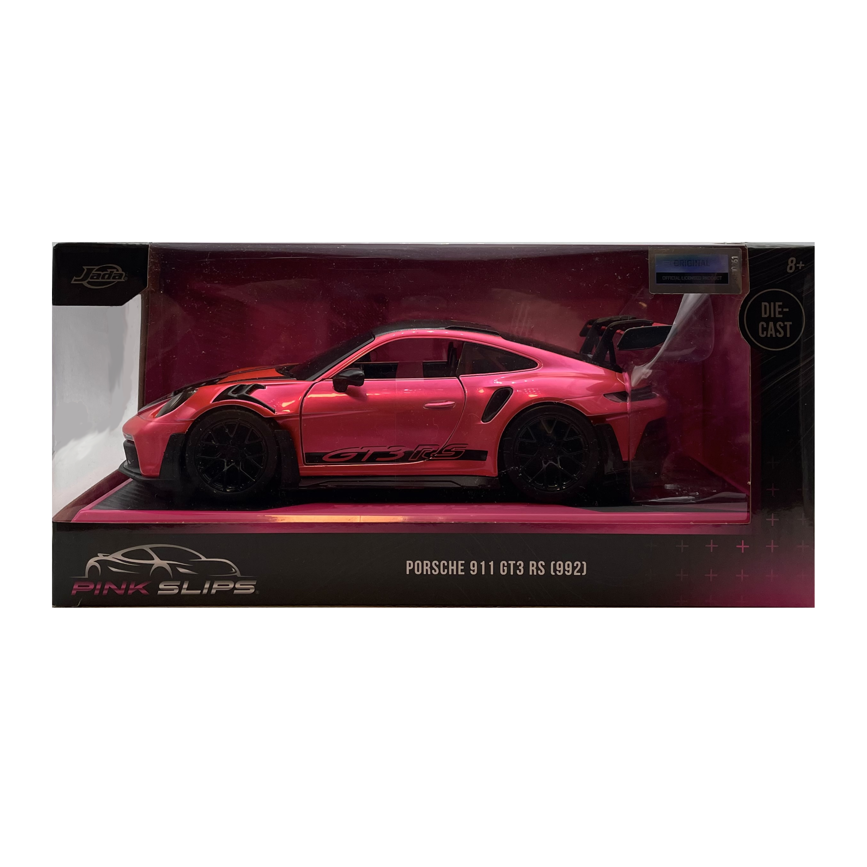 Jada Toys Pink Slips Porsche 911 GT3 RS (992) Pink 1:24