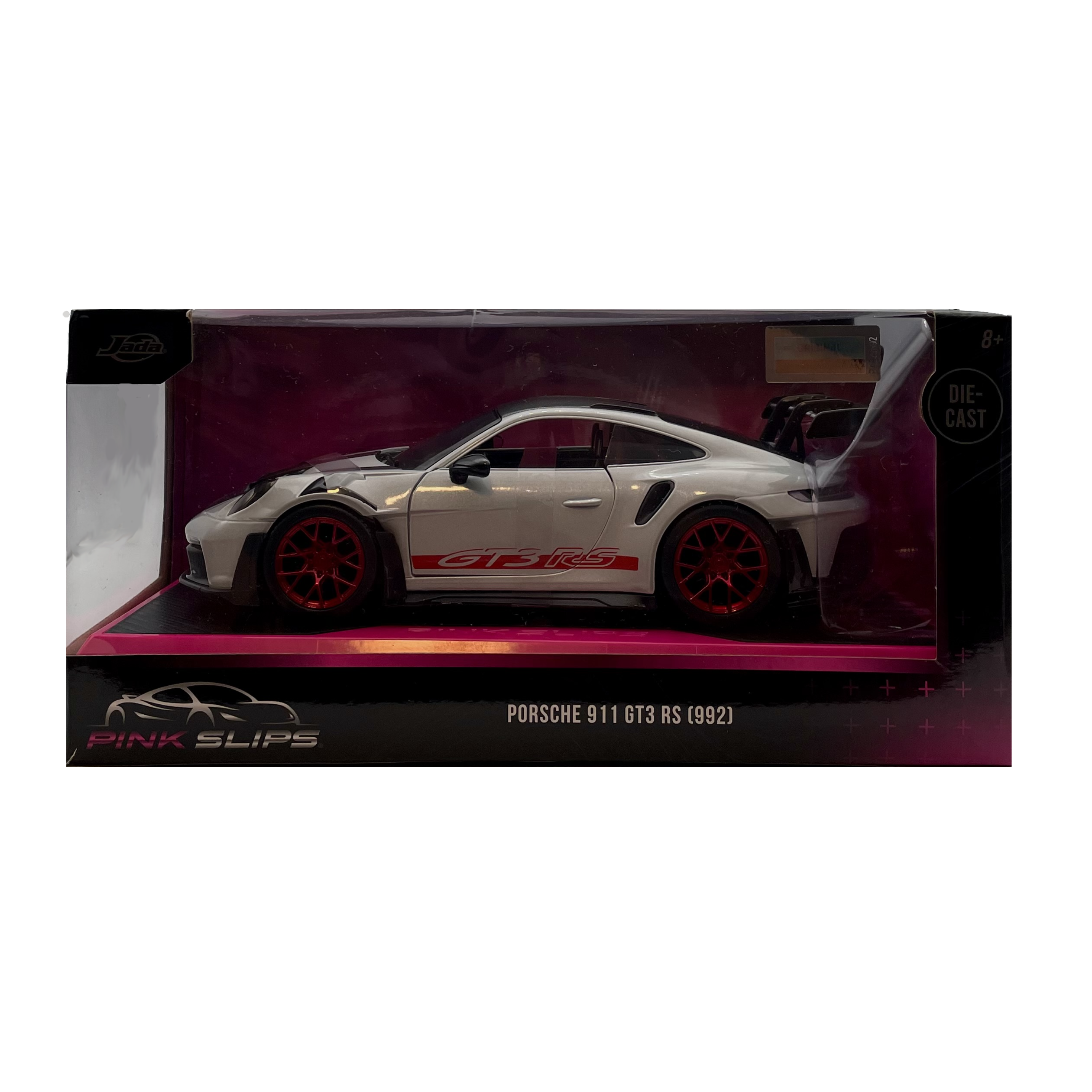 Jada Toys Pink Slips Porsche 911 GT3 RS (992) Grey 1:24