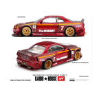 Kaido House x Mini GT Nissan Skyline GT-R (R34) Tamiya x Kaido House “The Hornet” V2 – M. Red Carbon (Preorder)
