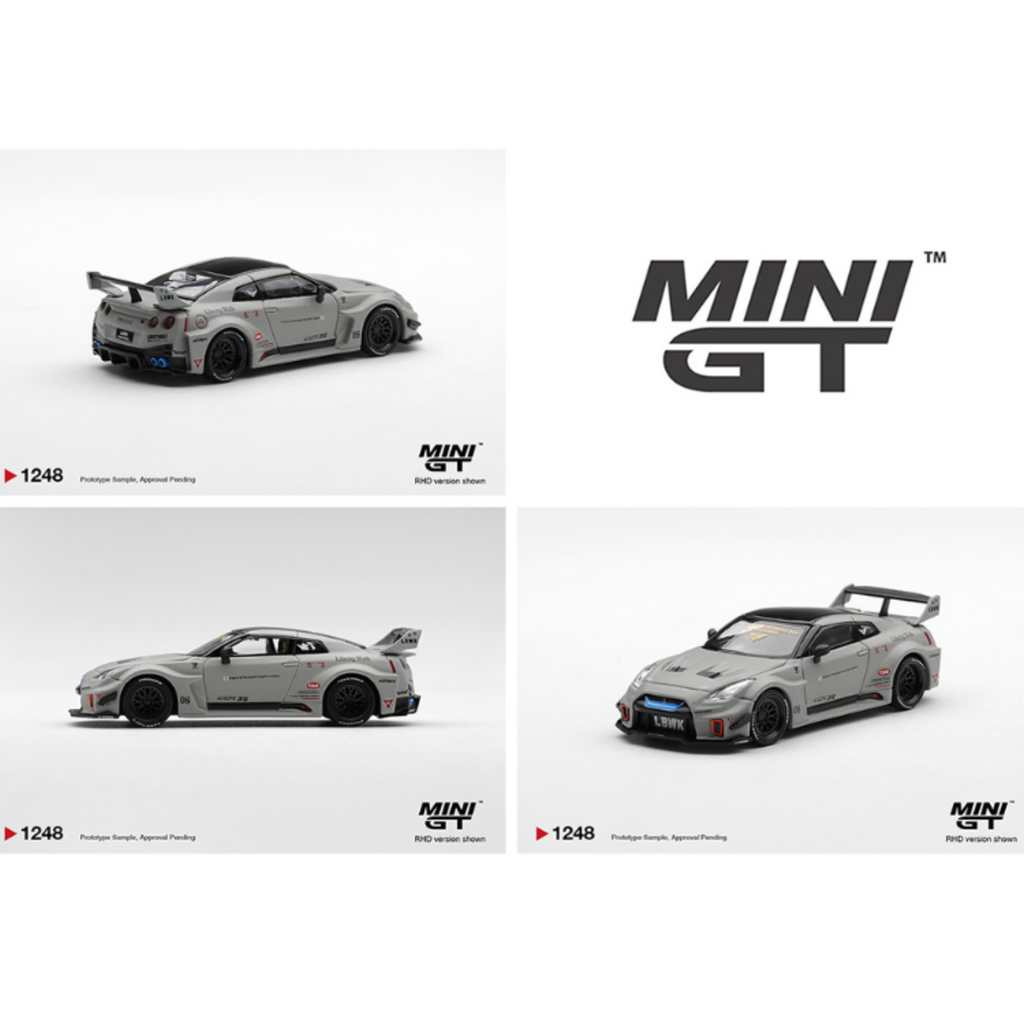Mini GT Nissan LB-Silhouette Works GT 35GT-RR Ver.1 – Matt Grey – Limited Edition