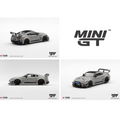Mini GT Nissan LB-Silhouette Works GT 35GT-RR Ver.1 – Matt Grey – Limited Edition (Preorder)