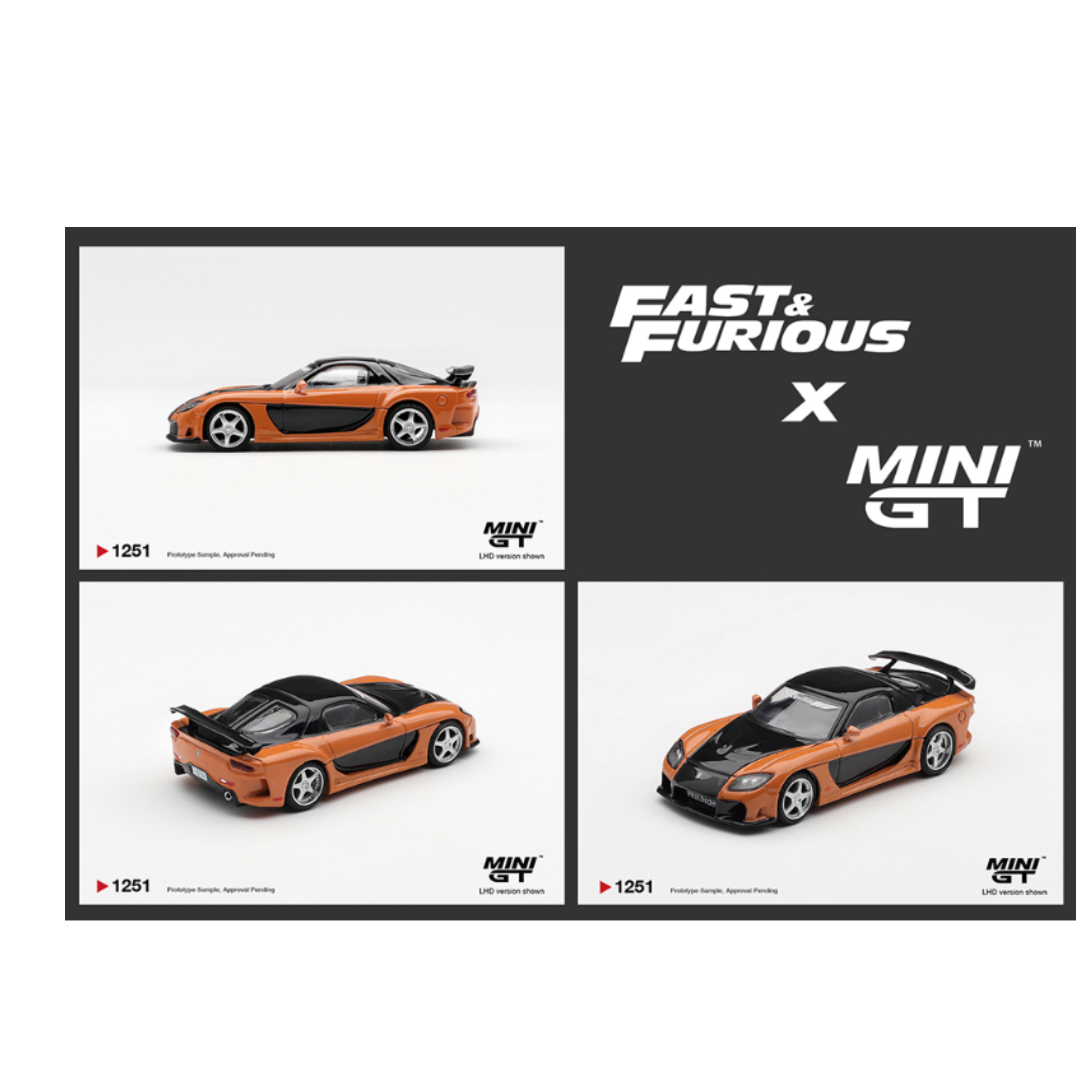 Mini GT Mazda RX-7 VeilSide Fortune “The Fast and the Furious Tokyo Drift” Han Seoul-Oh- Limited Edition (Preorder)