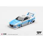 Mini GT Nissan Skyline GT-R (R32) LBWK Kaido Works AMOCULTURE – Limited Edition (Preorder)