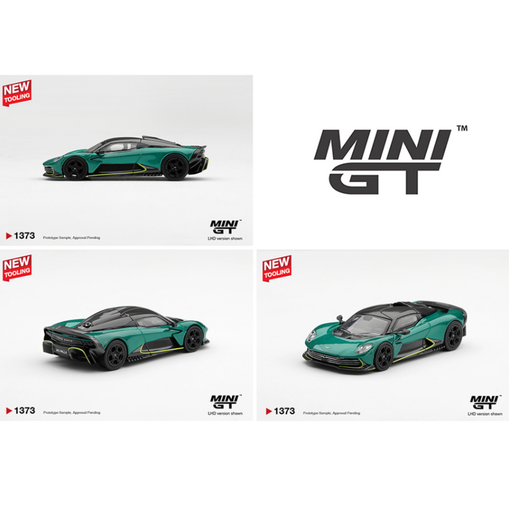 Mini GT Aston Martin Valhalla Podium Green – Limited Edition (Preorder)