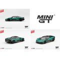 Mini GT Aston Martin Valhalla Podium Green – Limited Edition (Preorder)