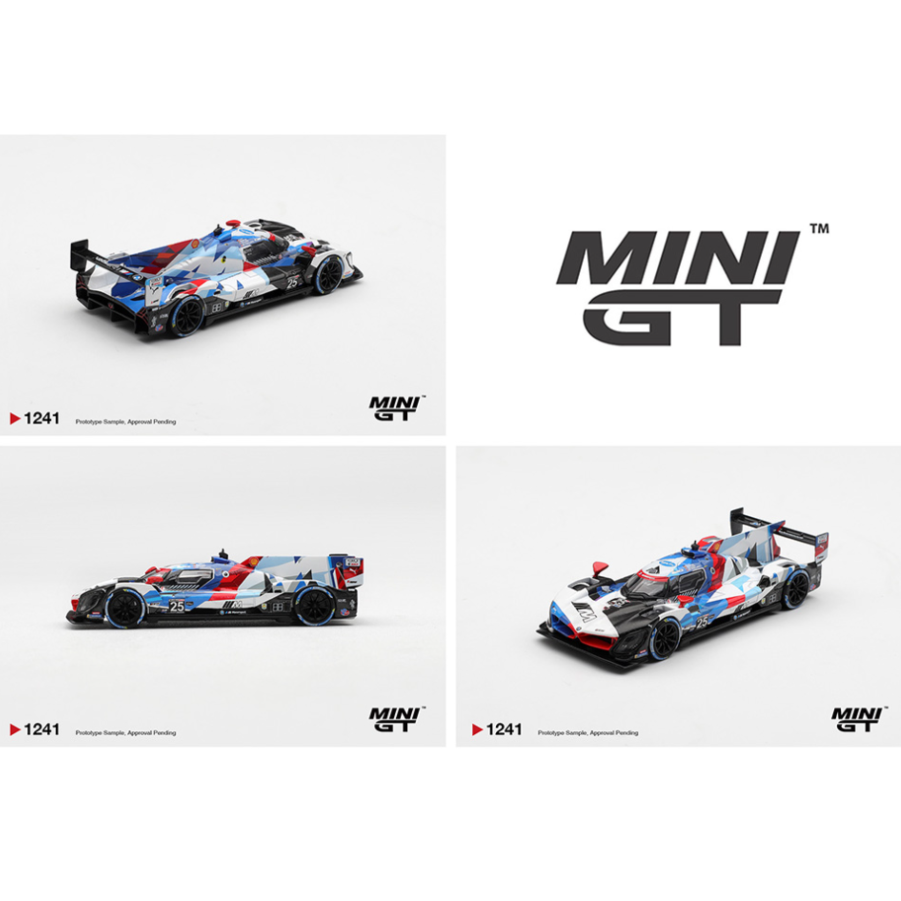 Mini GT BMW M Hybrid V8 GTP #25 BMW M Team RLL 2024 IMSA Daytona 24 Hrs – Limited Edition (Preorder)