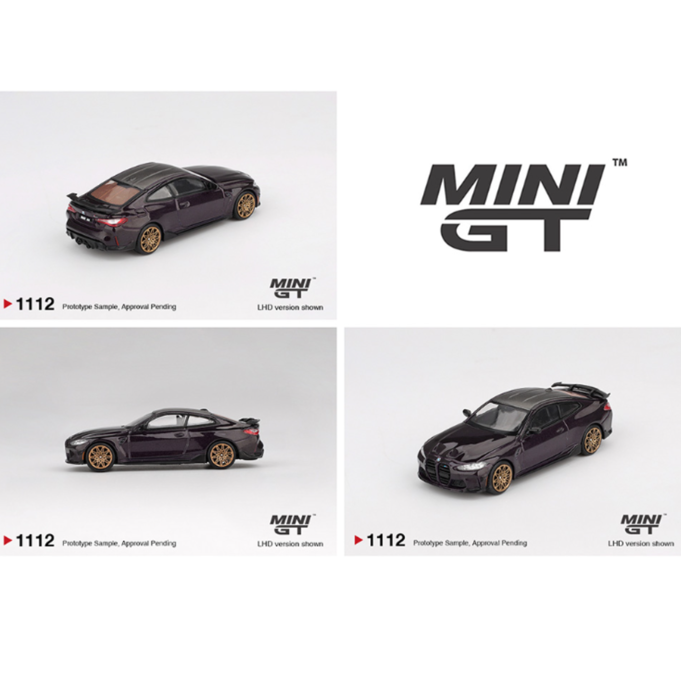 Mini GT BMW M4 M-Performance (G82) – Daytona Violet