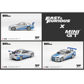 Mini GT Fast & Furious Dodge Nissan Skyline GT-R C-West “2 Fast 2 Furious” Brian O’Conner – Limited Edition (Preorder)