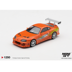 Mini GT Fast & Furious Toyota Supra BOMEX ” The Fast and the Furious” Brian O’Conner – Limited Edition (Preorder)