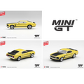 Mini GT Ford Mustang Boss 302 1969 – Bright Yellow – Limited Edition (Preorder)