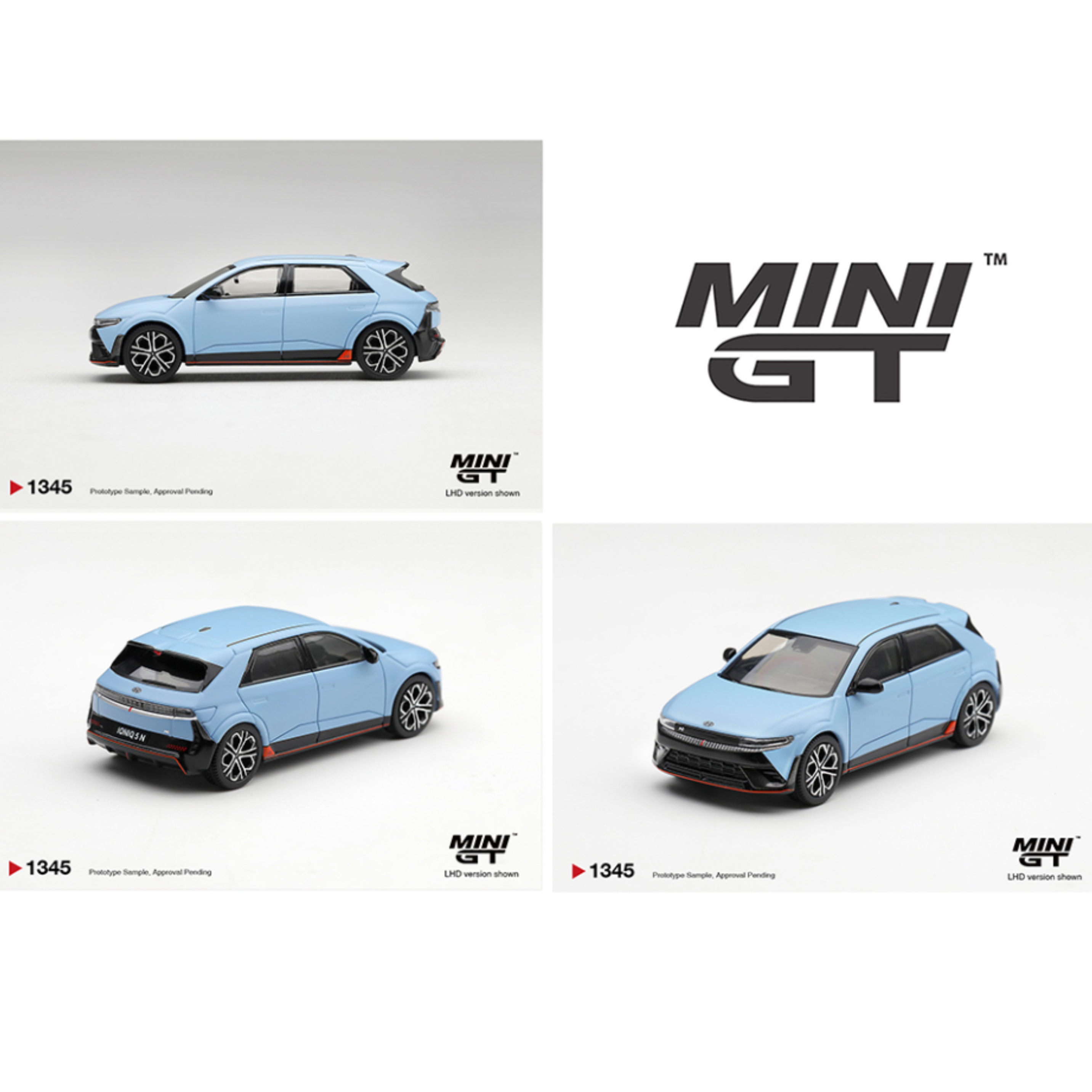Mini GT Hyundai Ioniq 5 N Performance – Blue Pearl – Korea Exclusives – Limited Edition (Preorder)