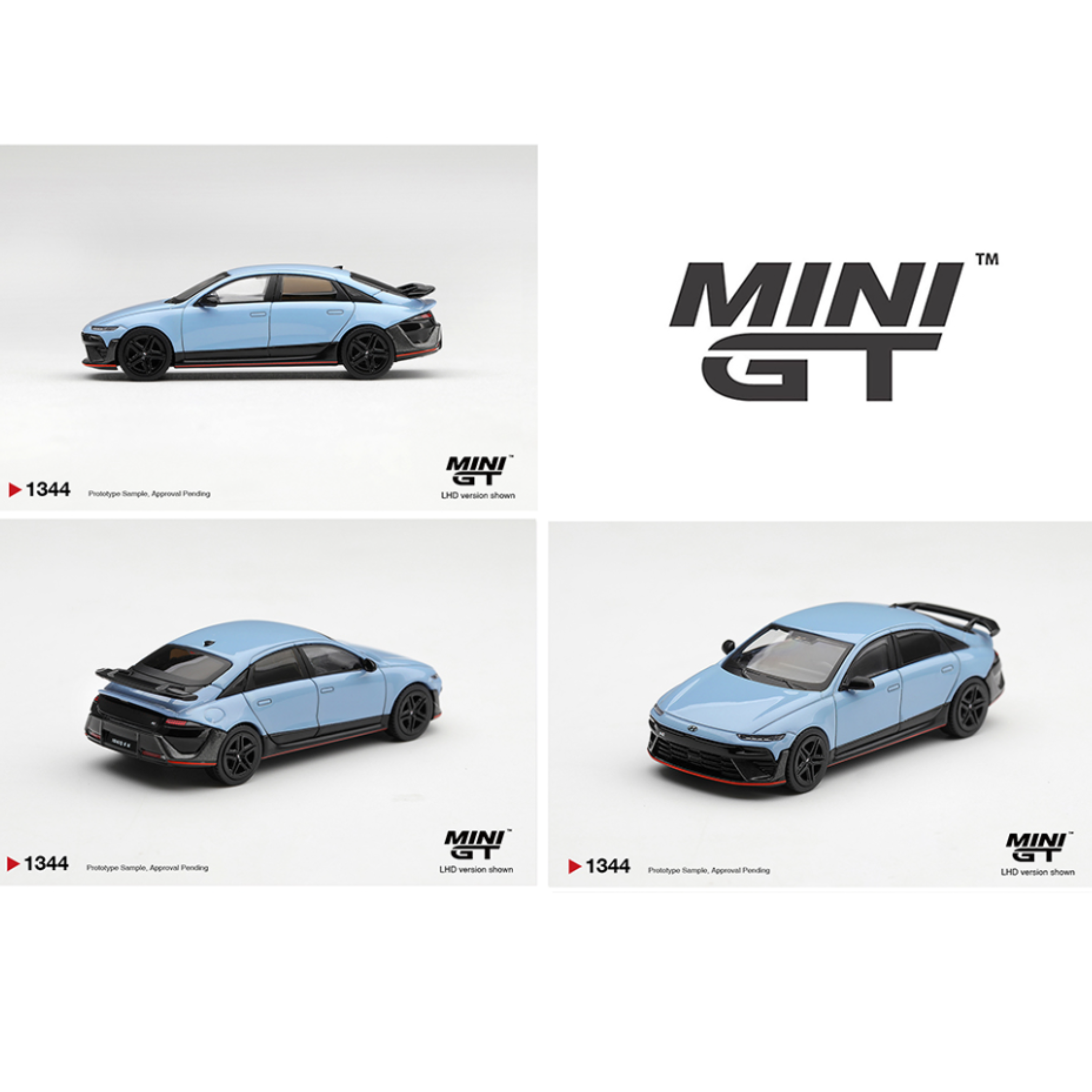 Mini GT Hyundai Ioniq 6 N – Performance Blue Pearl – Korea Exclusives – Limited Edition (Preorder)