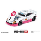 Kaido House x Mini GT Nissan Fairlady Z Tamiya x Kaido House The Frog V1 – White/Pink