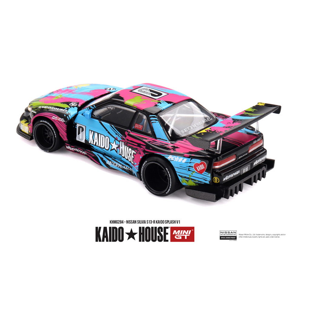 Kaido House x Mini GT Nissan Silvia S13-R Kaido Splash V1- Limited Edition (Preorder)