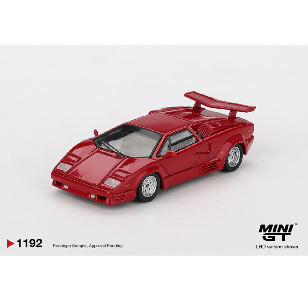 Mini GT Lamborghini Countach 25th Anniversary – Red