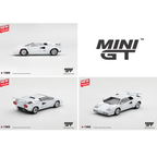Mini GT Lamborghini Countach LP500S White – Limited Edition (Preorder)